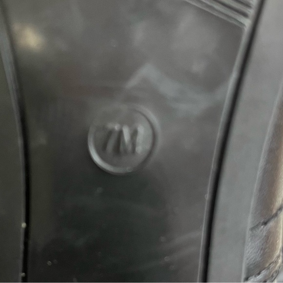 Marc Fisher | Women's Kattie  Ankle Boot Black Leather Size 7 - Picture 7 of 8